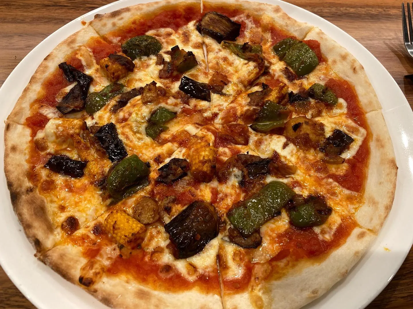 野菜のピザ@Pizza Vegetariana