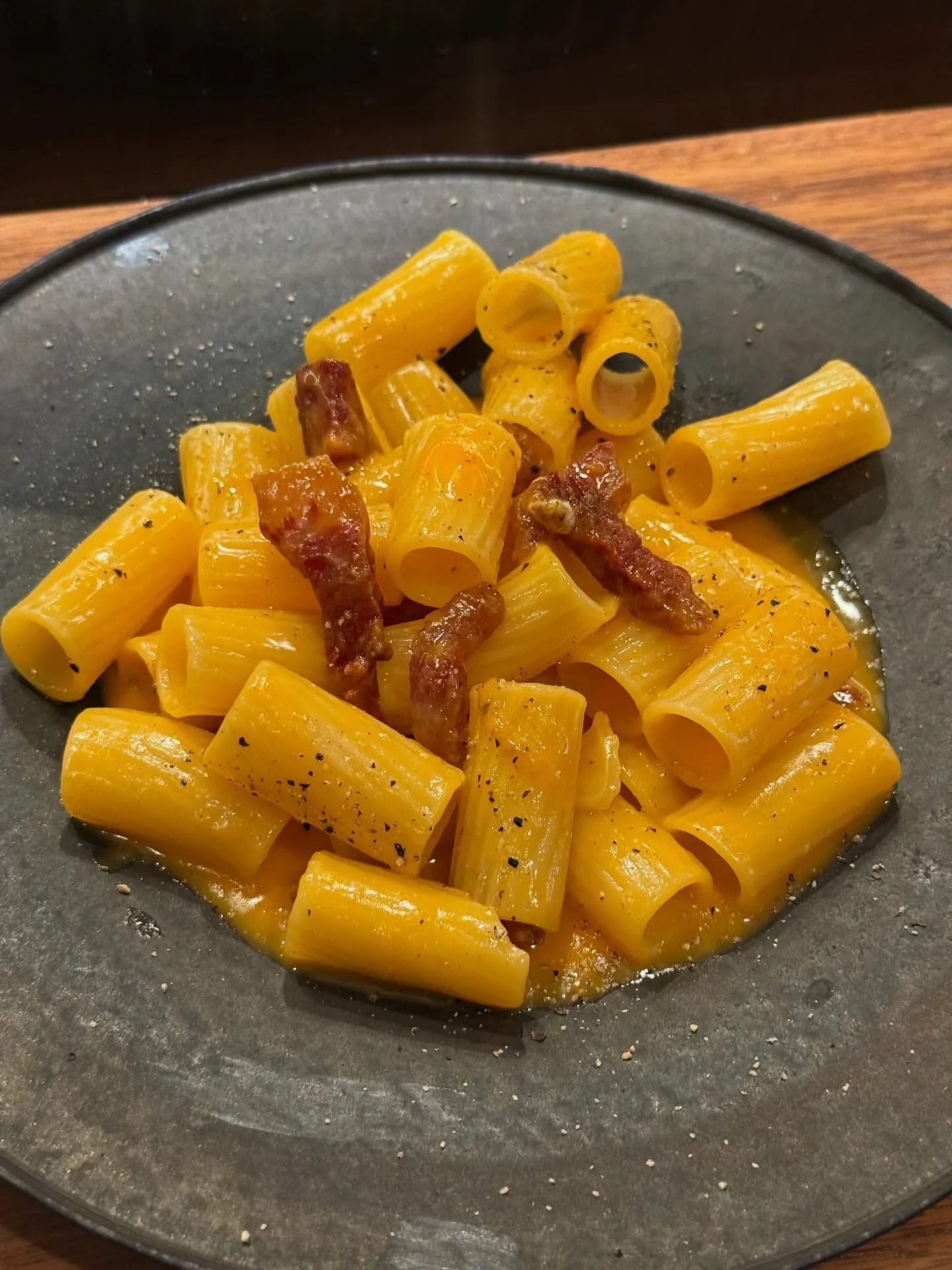 今日のパスタは